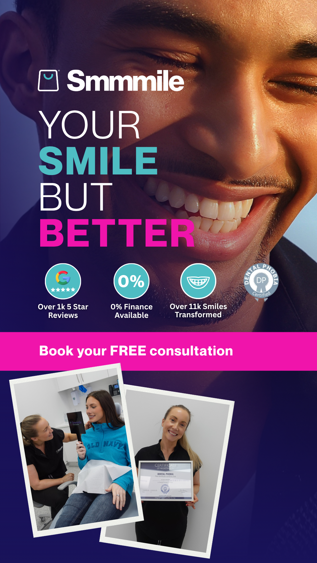 Smmmile Dental Facebook ad
