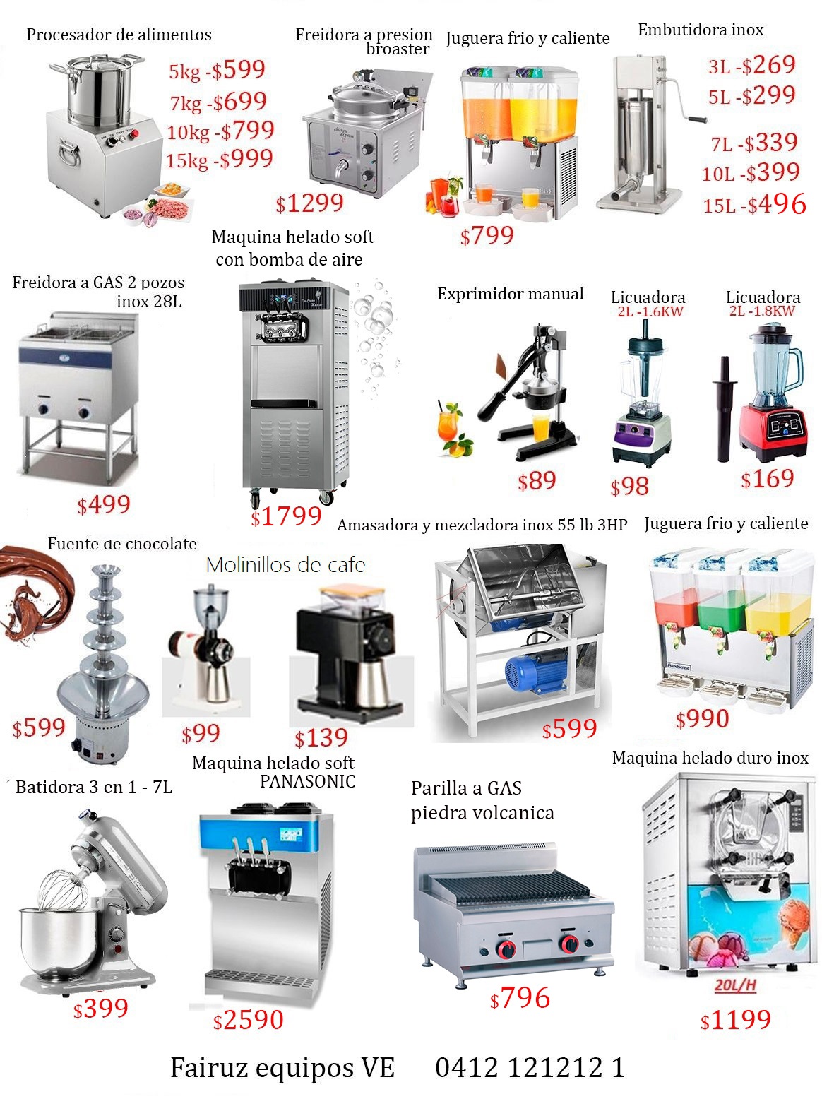 Fairuz equipos industriales VE Facebook ad