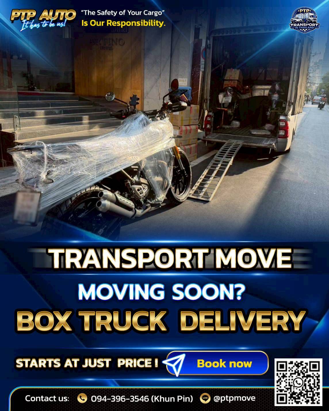 PTP Transportation Company  Facebook ad