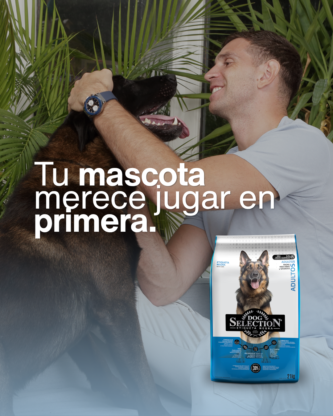 Dog Selection Facebook ad: Pasion por la nutrición