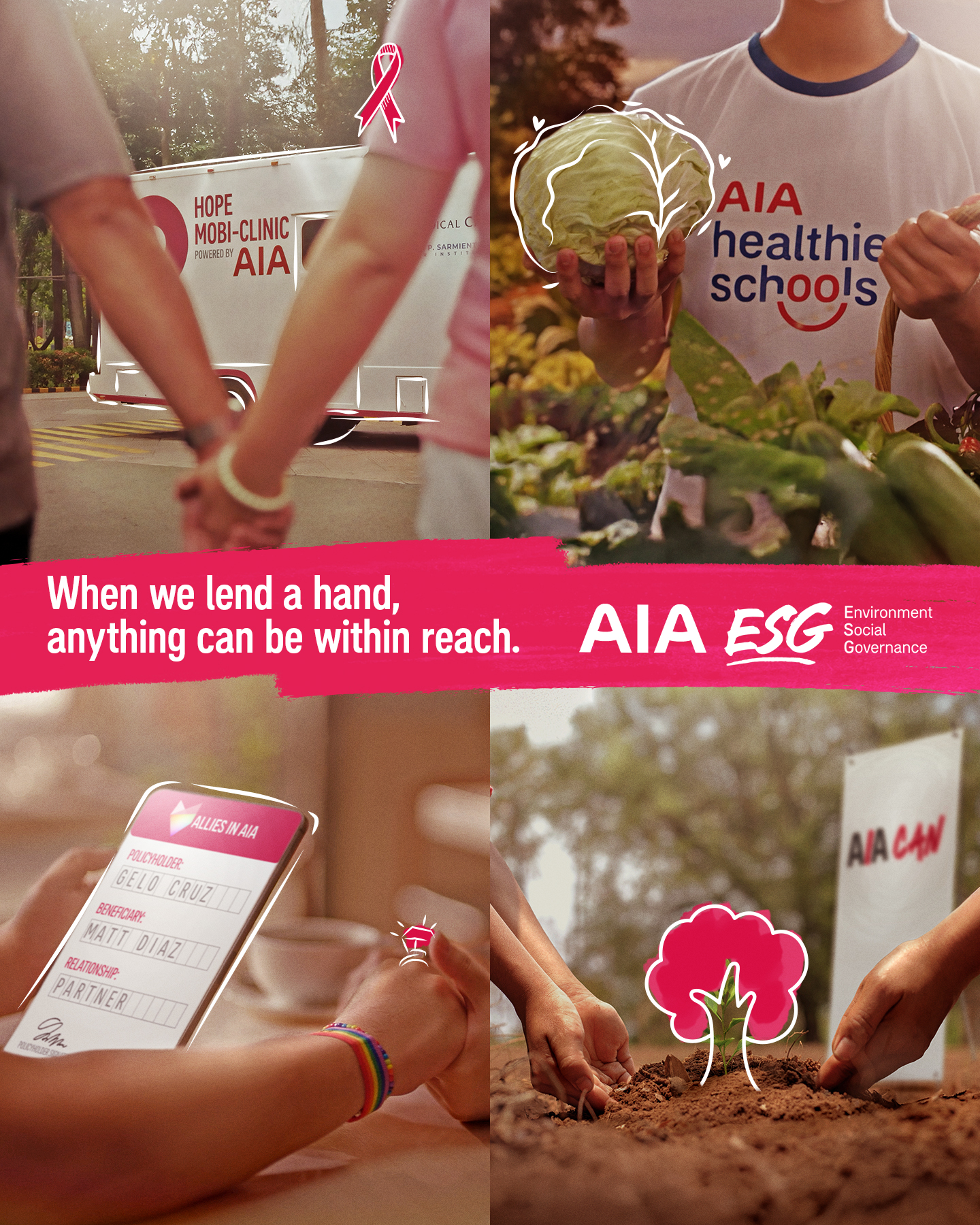 AIA Philippines Facebook ad