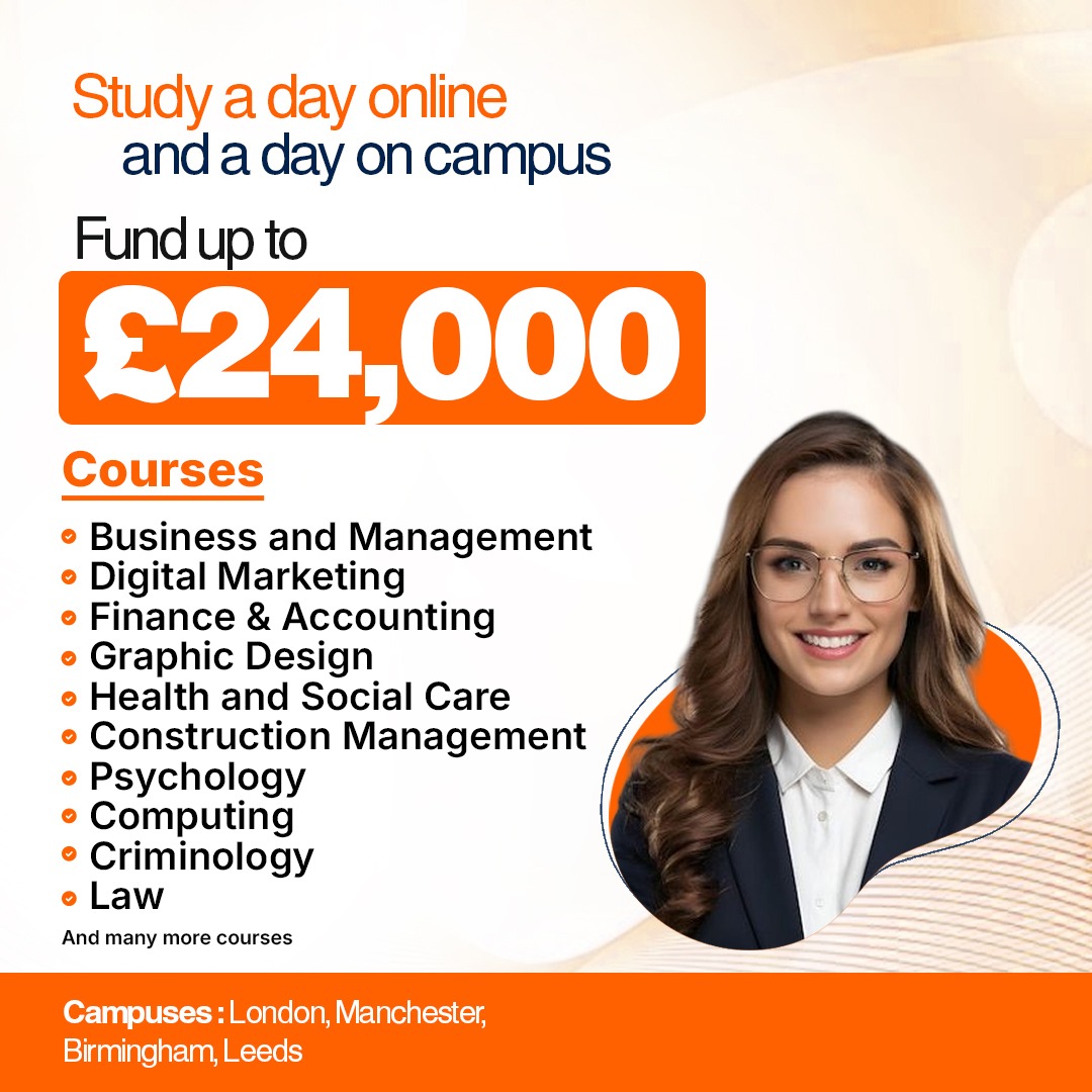 Brit Bright Education Facebook ad: No need GCSEs or A-Levels