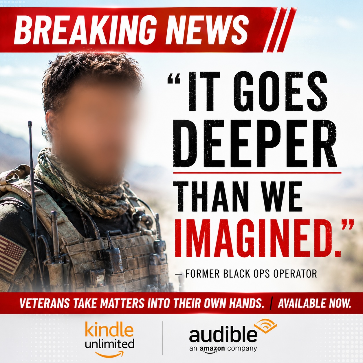 C. G. Cooper, Author Facebook ad
