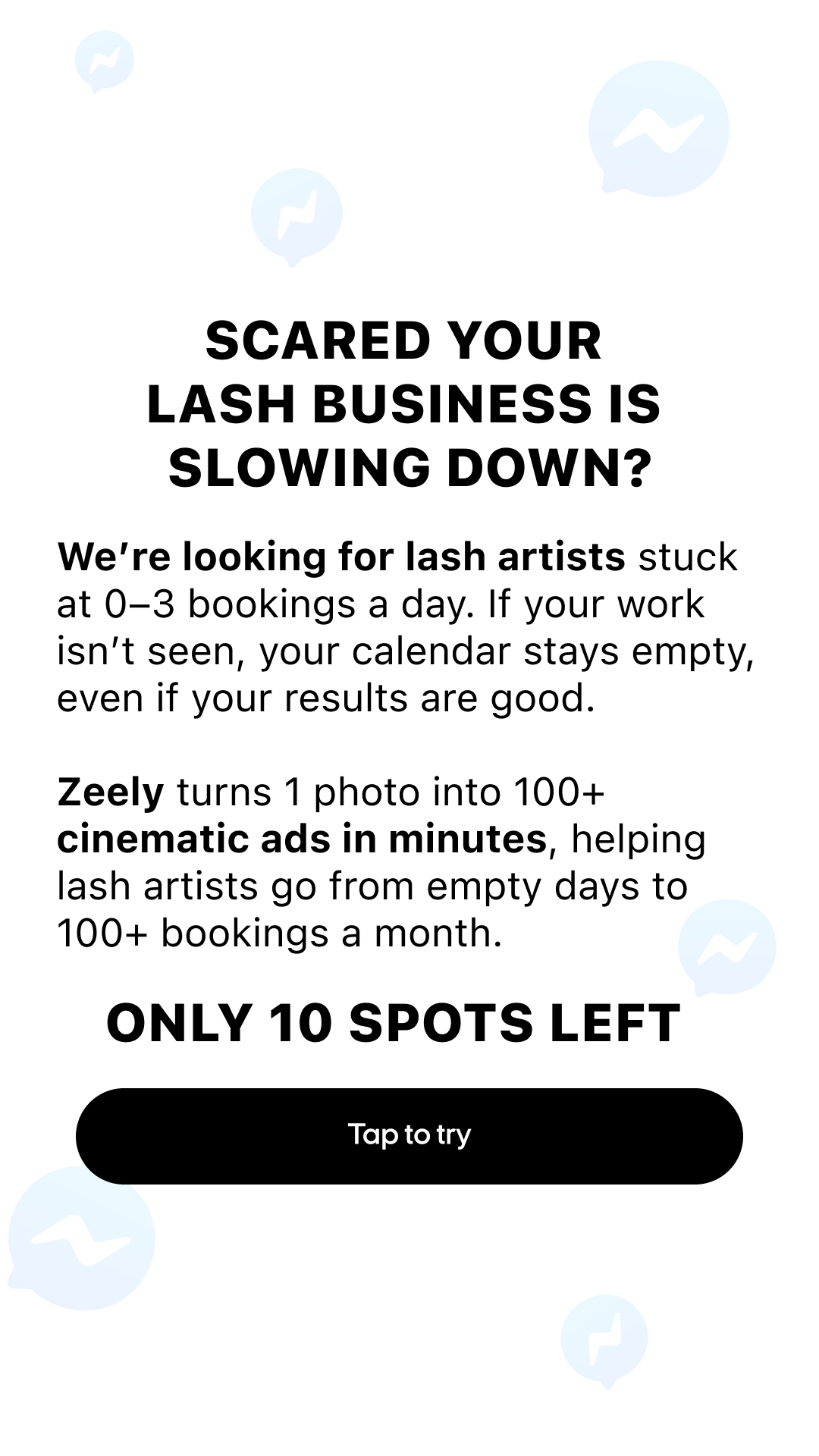 Zeely Facebook ad
