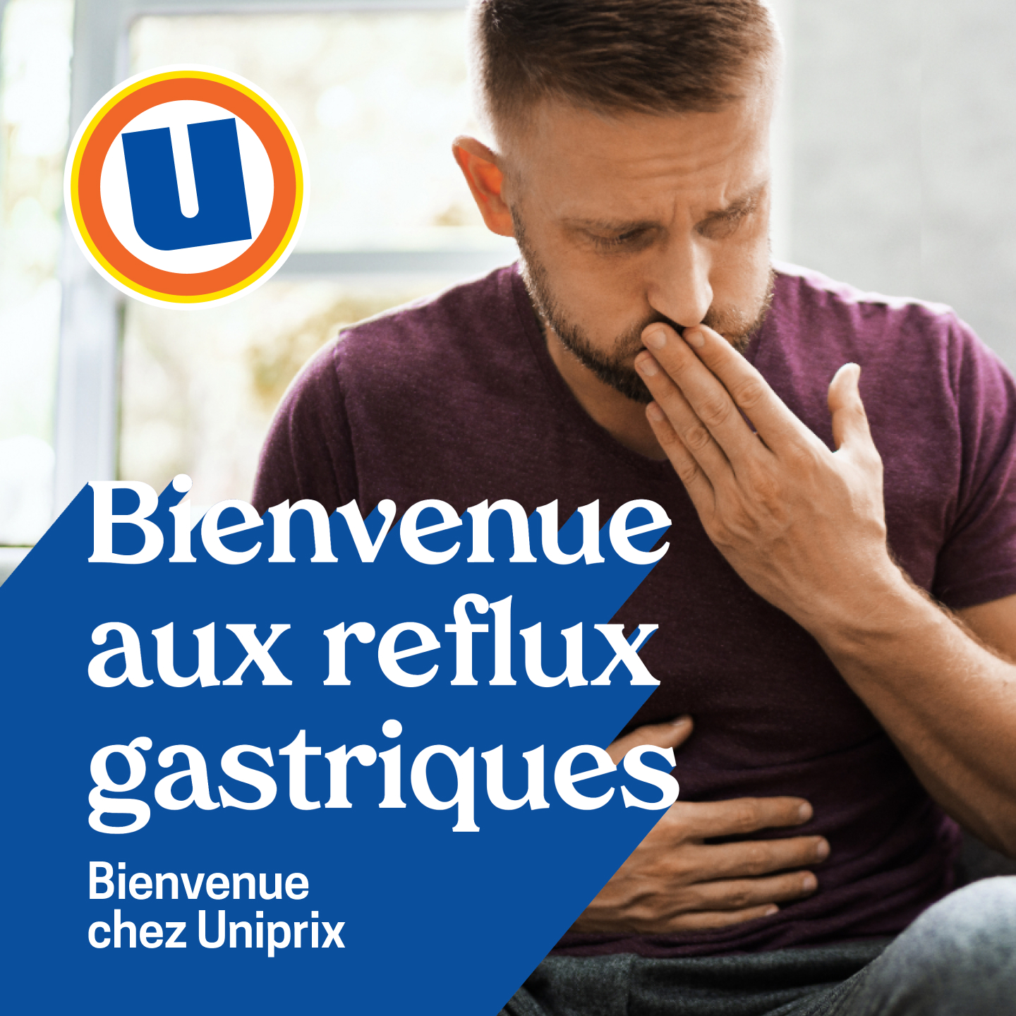 Uniprix Facebook ad: Bienvenue chez Uniprix