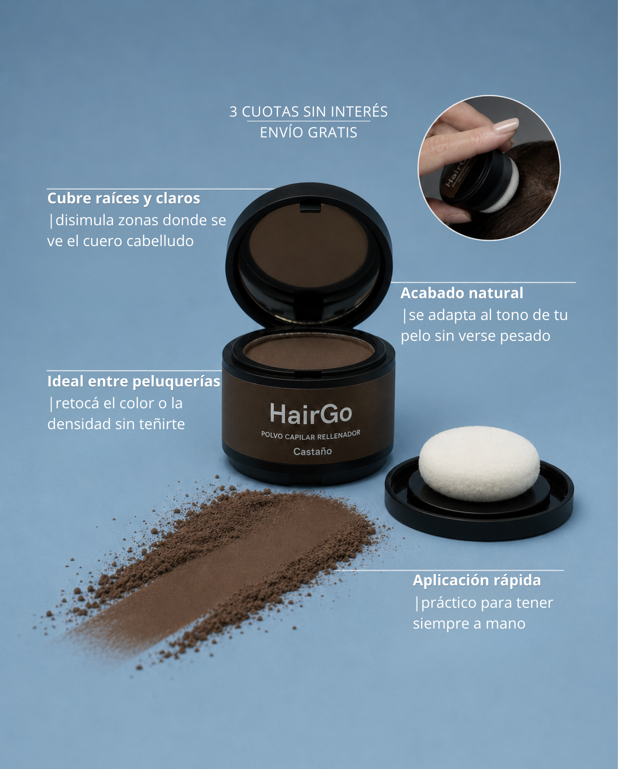 HairGo Argentina Facebook ad