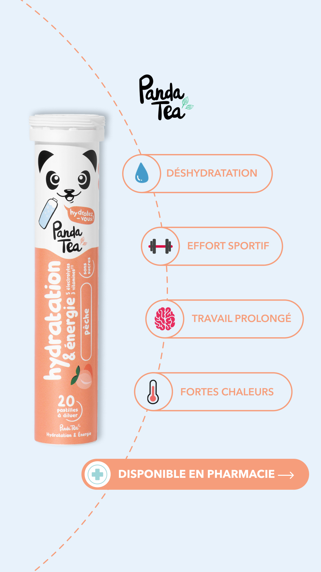 Panda Tea Facebook ad