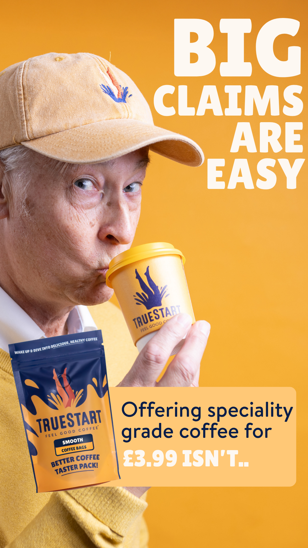 TrueStart Coffee Facebook ad