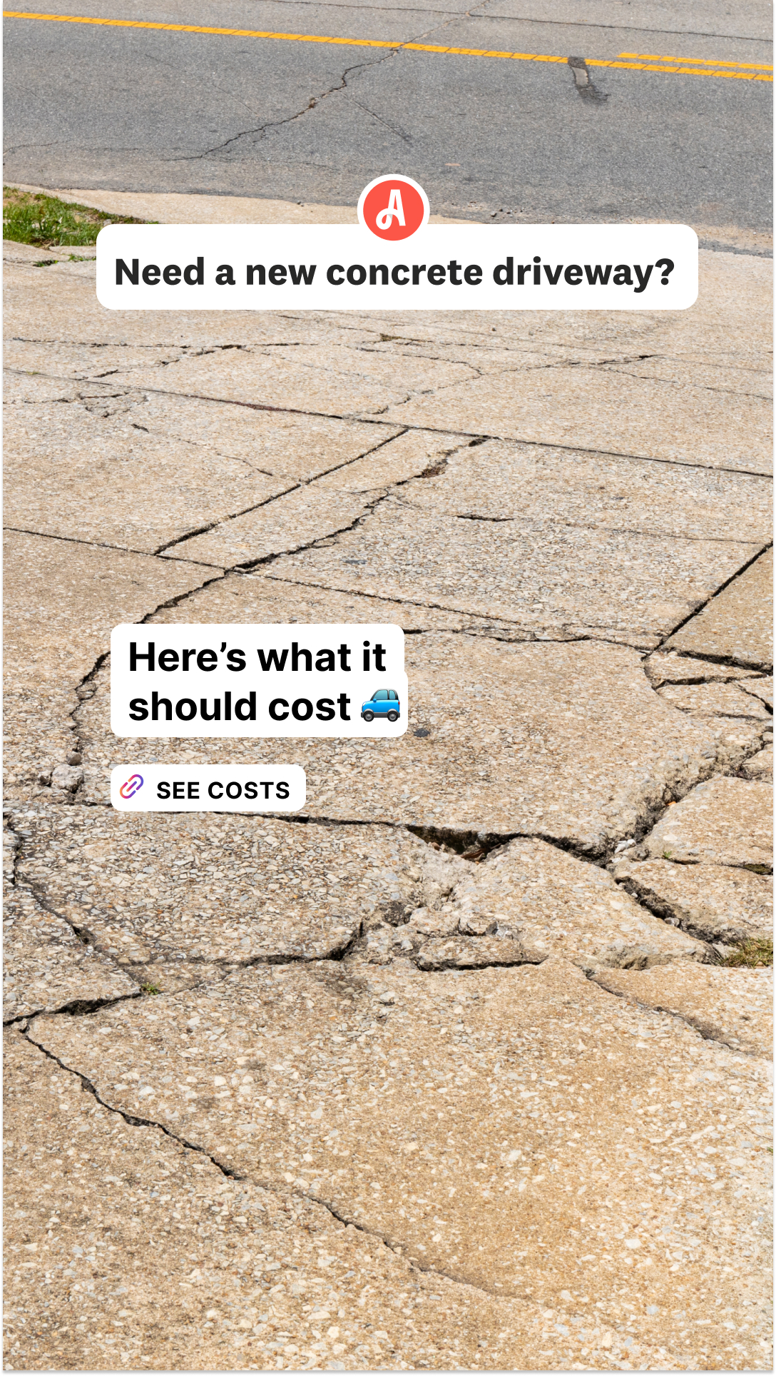 Angi Facebook ad: Need your home project done well?