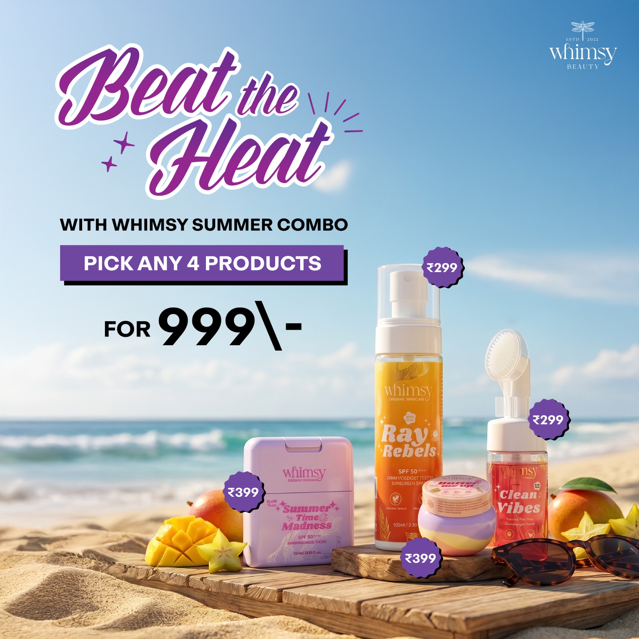 Whimsy Beauty Facebook ad