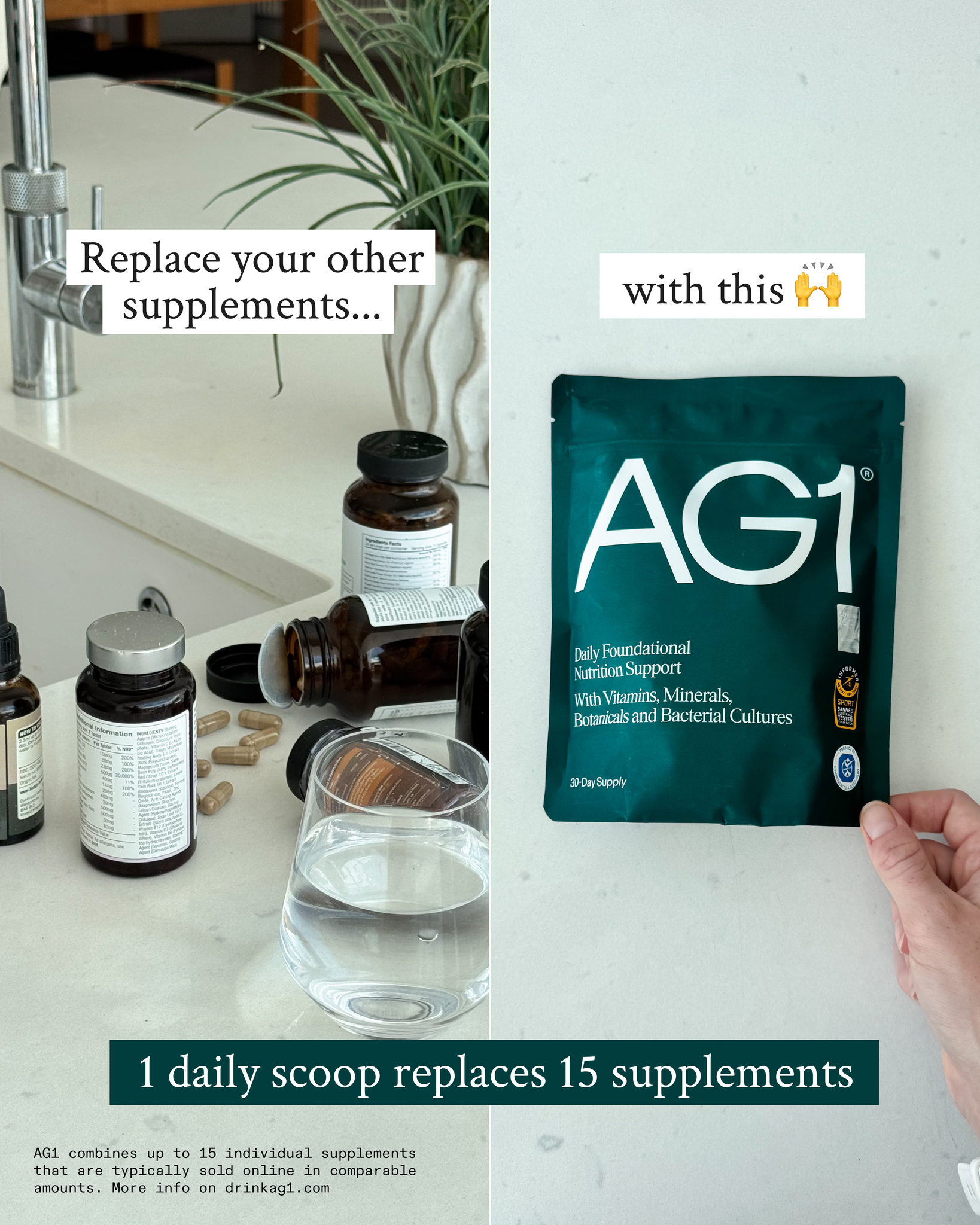 AG1 by Athletic Greens Facebook ad