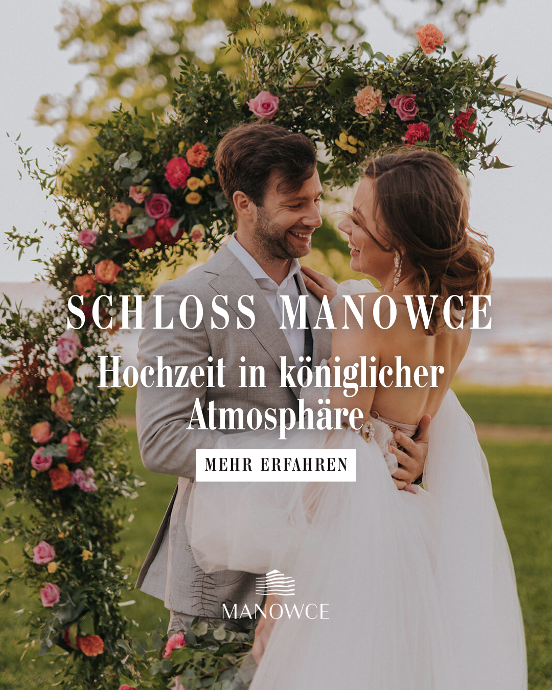 Manowce Palace Facebook ad: Schloss Manowce - die ideale Location für Hochzeiten…