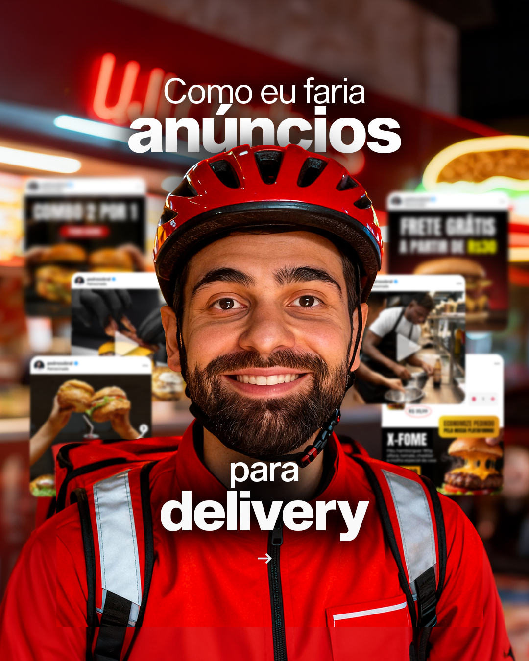 Subido - Pedro Sobral Facebook ad: O 80/20 do tráfego pago para delivery é…