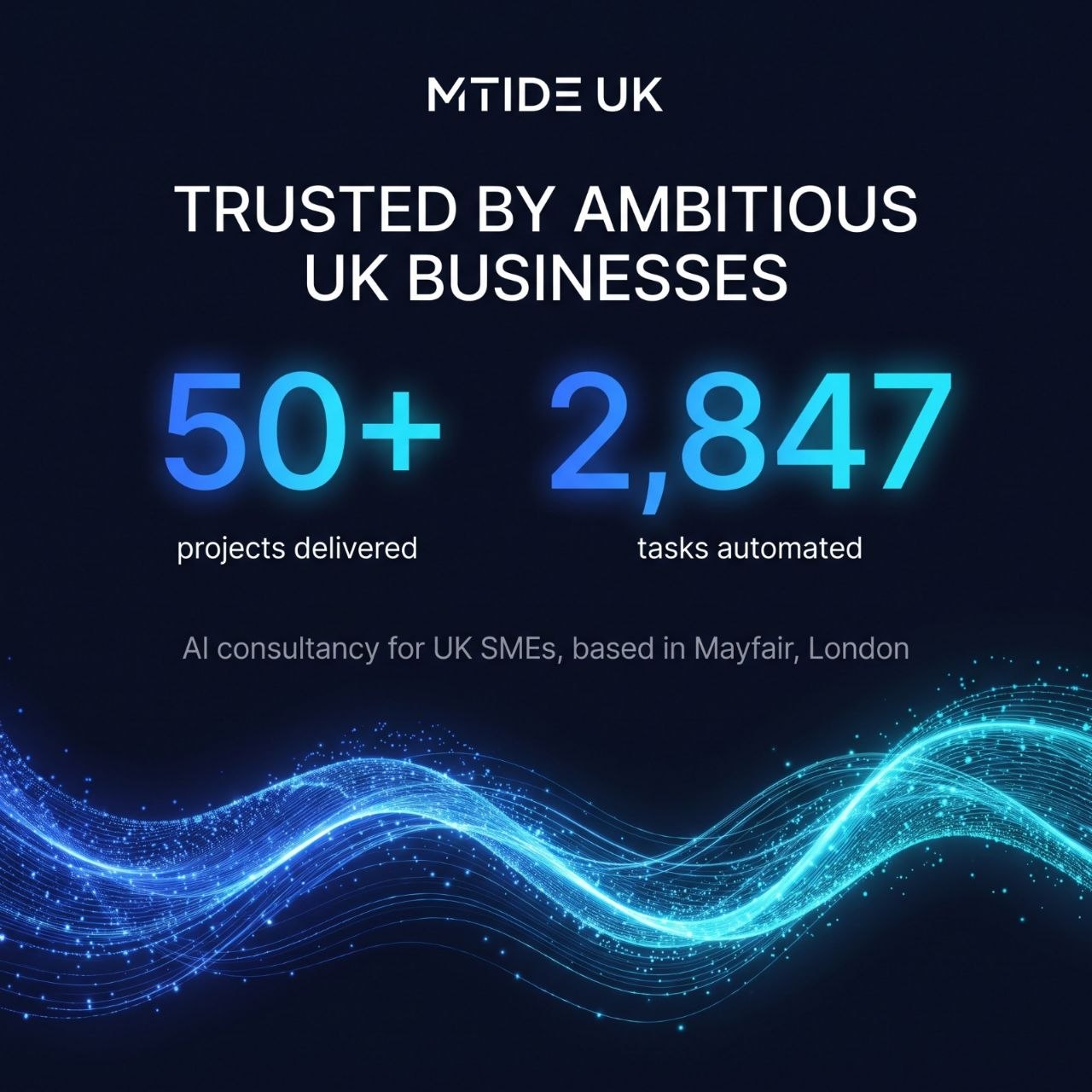 MTide UK Ltd Facebook ad