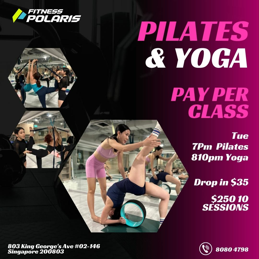 Fitness Polaris Facebook ad: Me-time that matters.