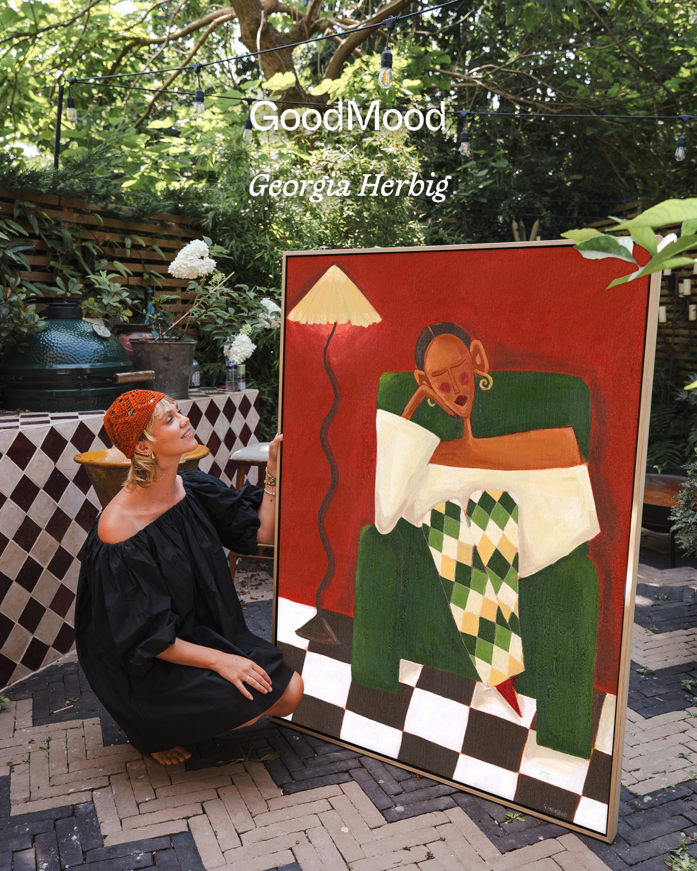 GoodMood Facebook ad: Shop Georgia Herbig Prints
