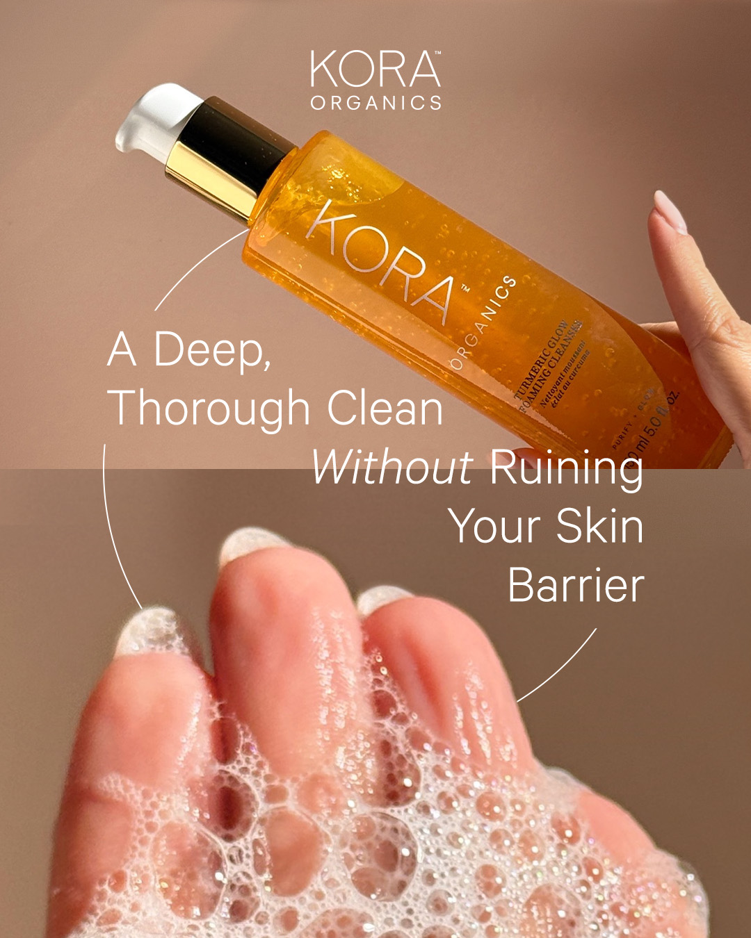 KORA Organics Facebook ad
