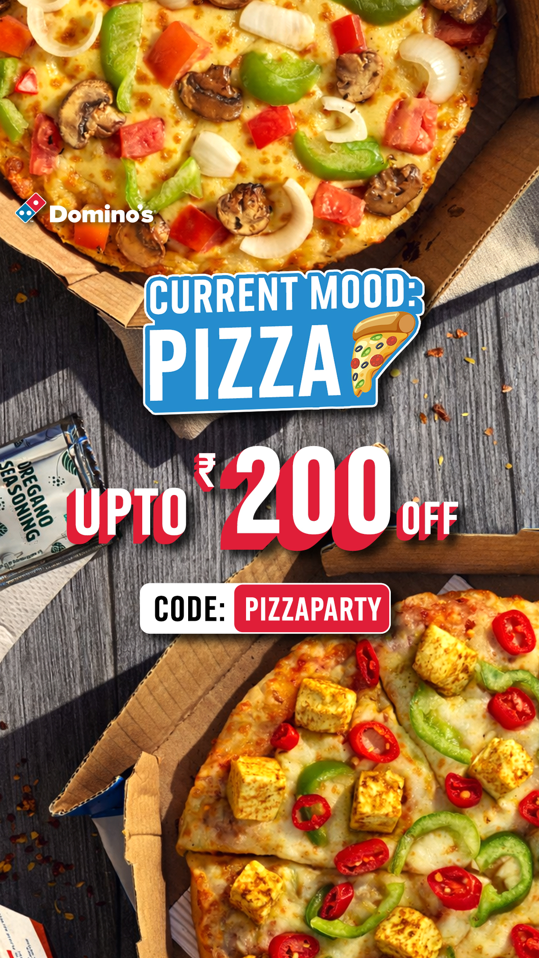 Domino's Pizza India Facebook ad