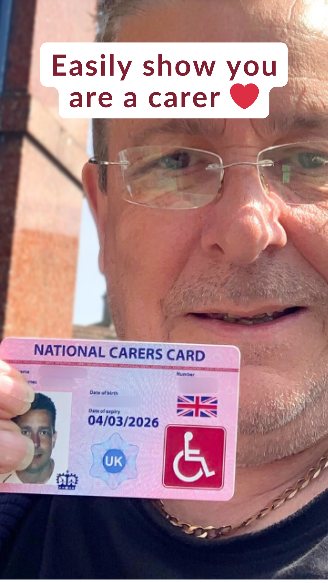 National Disability and Carers Card Scheme Facebook ad from Dec 4, 2025