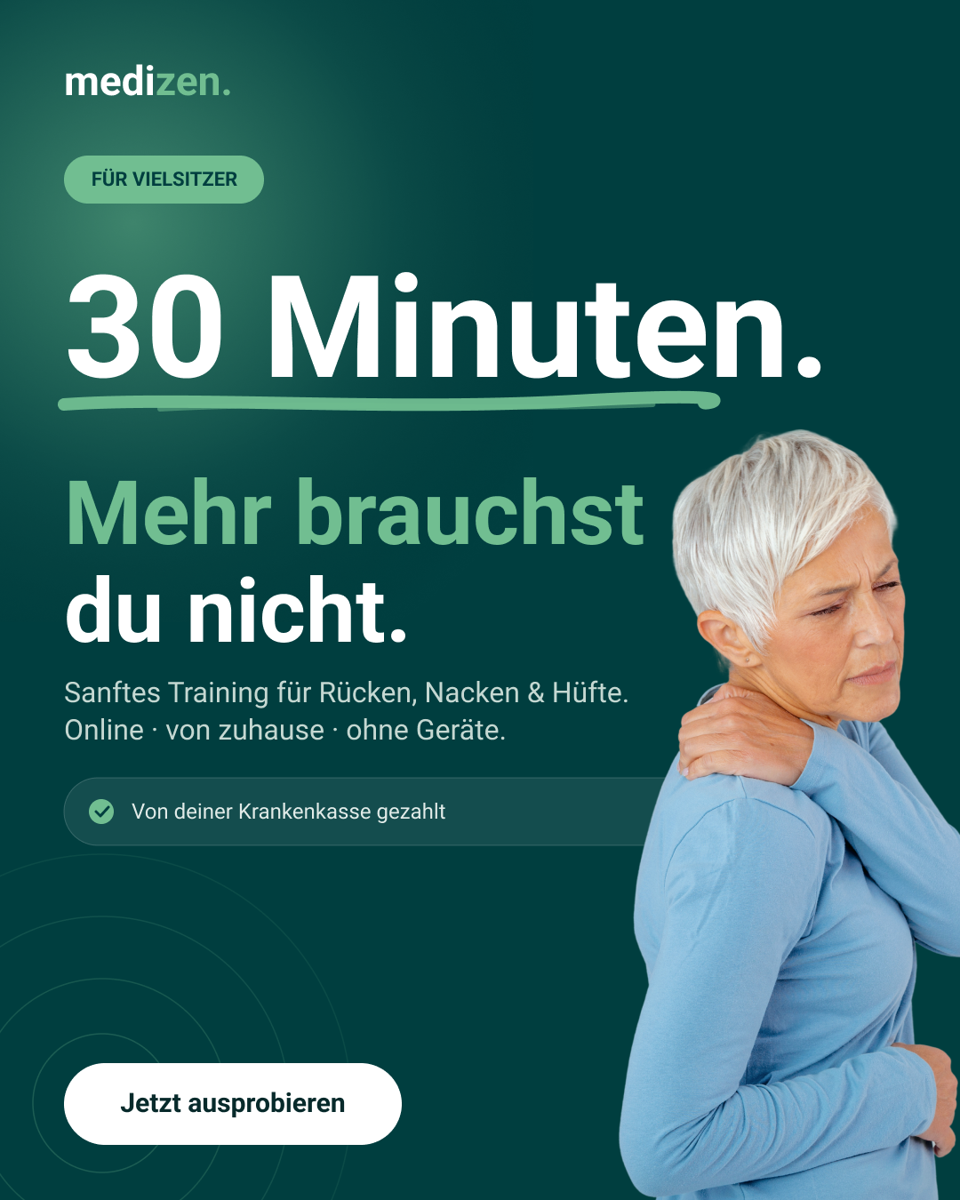 Medizen Fitness App Facebook ad