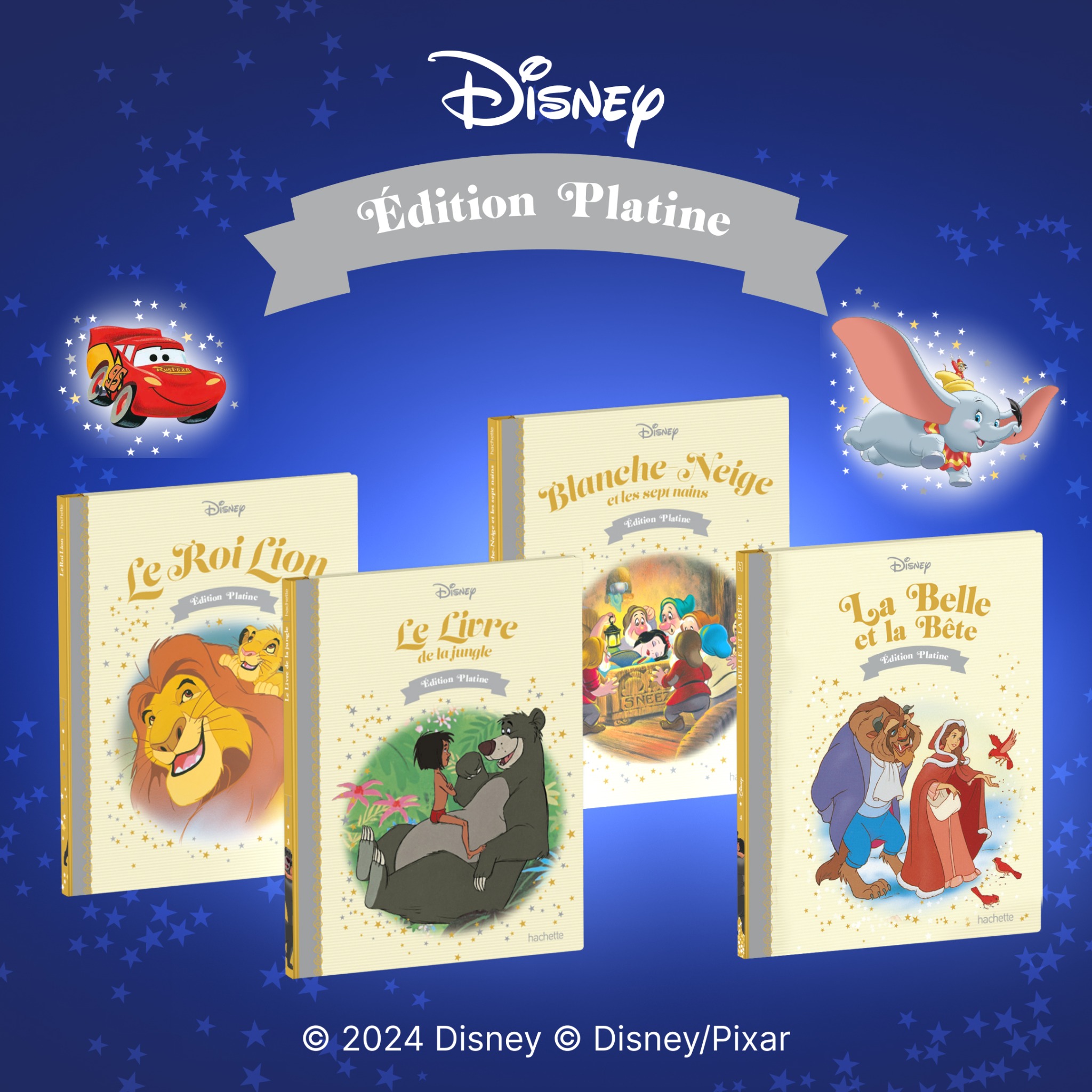 Hachette Collections Facebook ad: Tous vos personnages Disney préférés en Édition Platine…