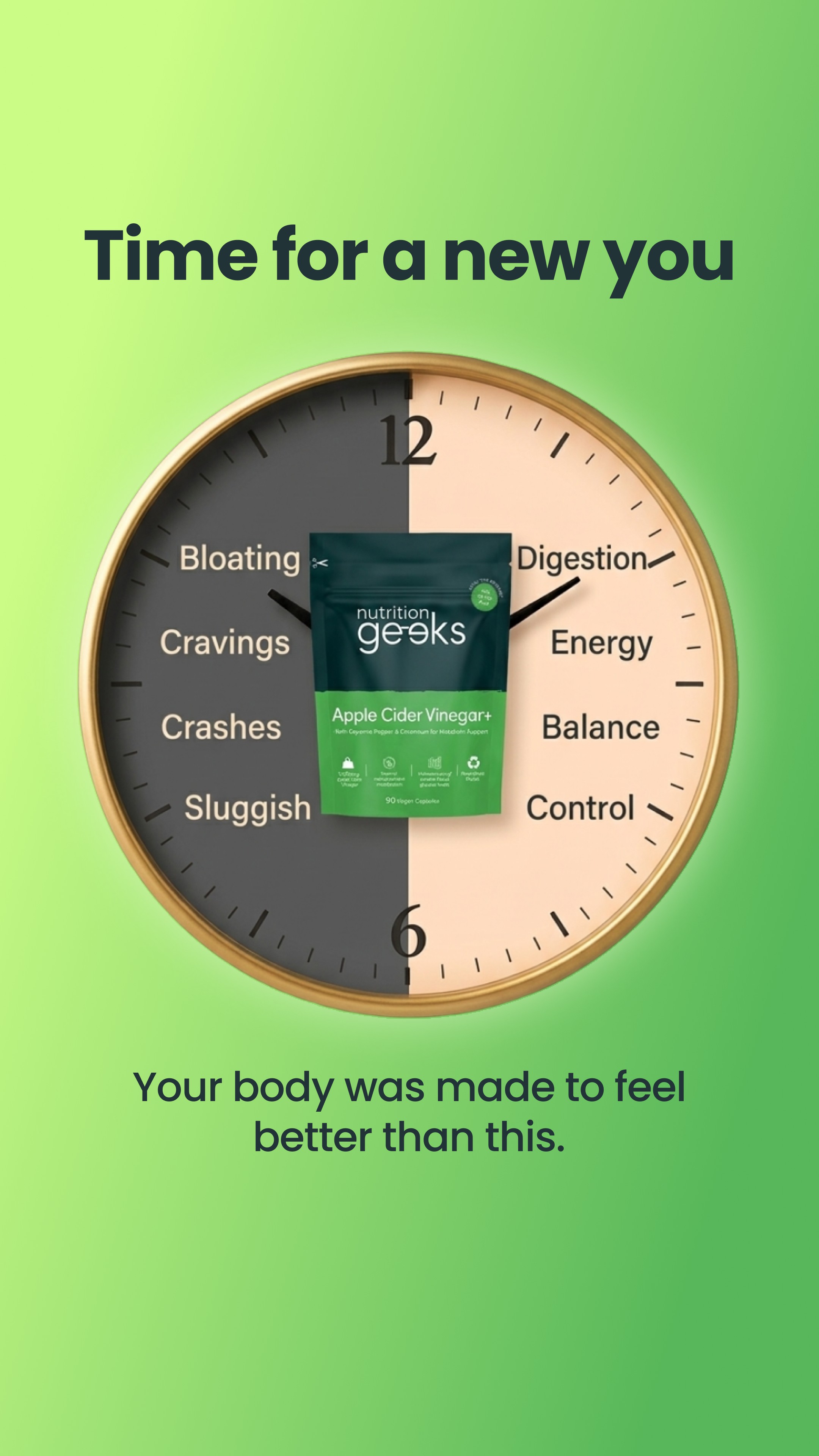 Nutrition Geeks Facebook ad