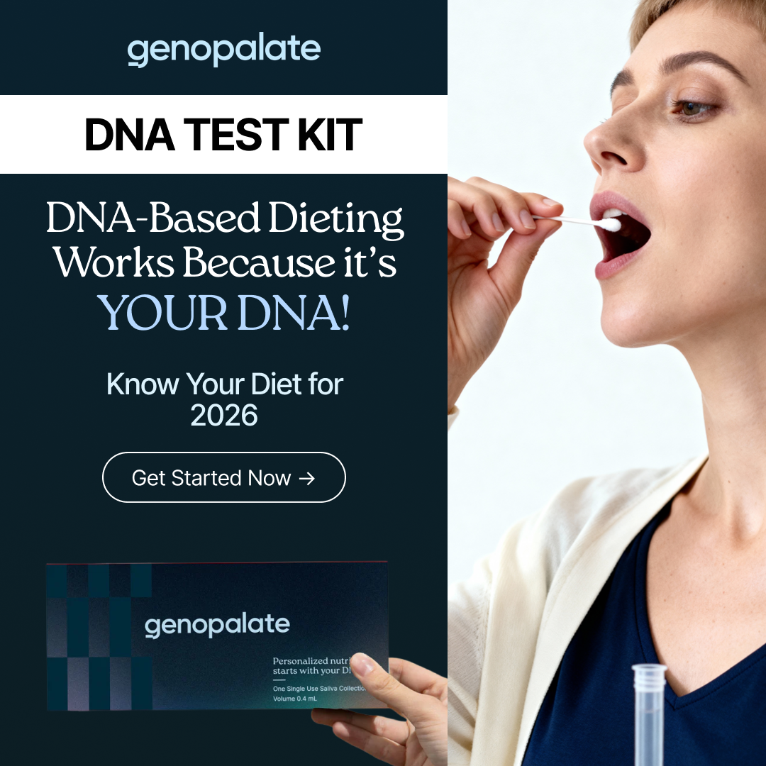 GenoPalate Facebook ad from Mar 24, 2026