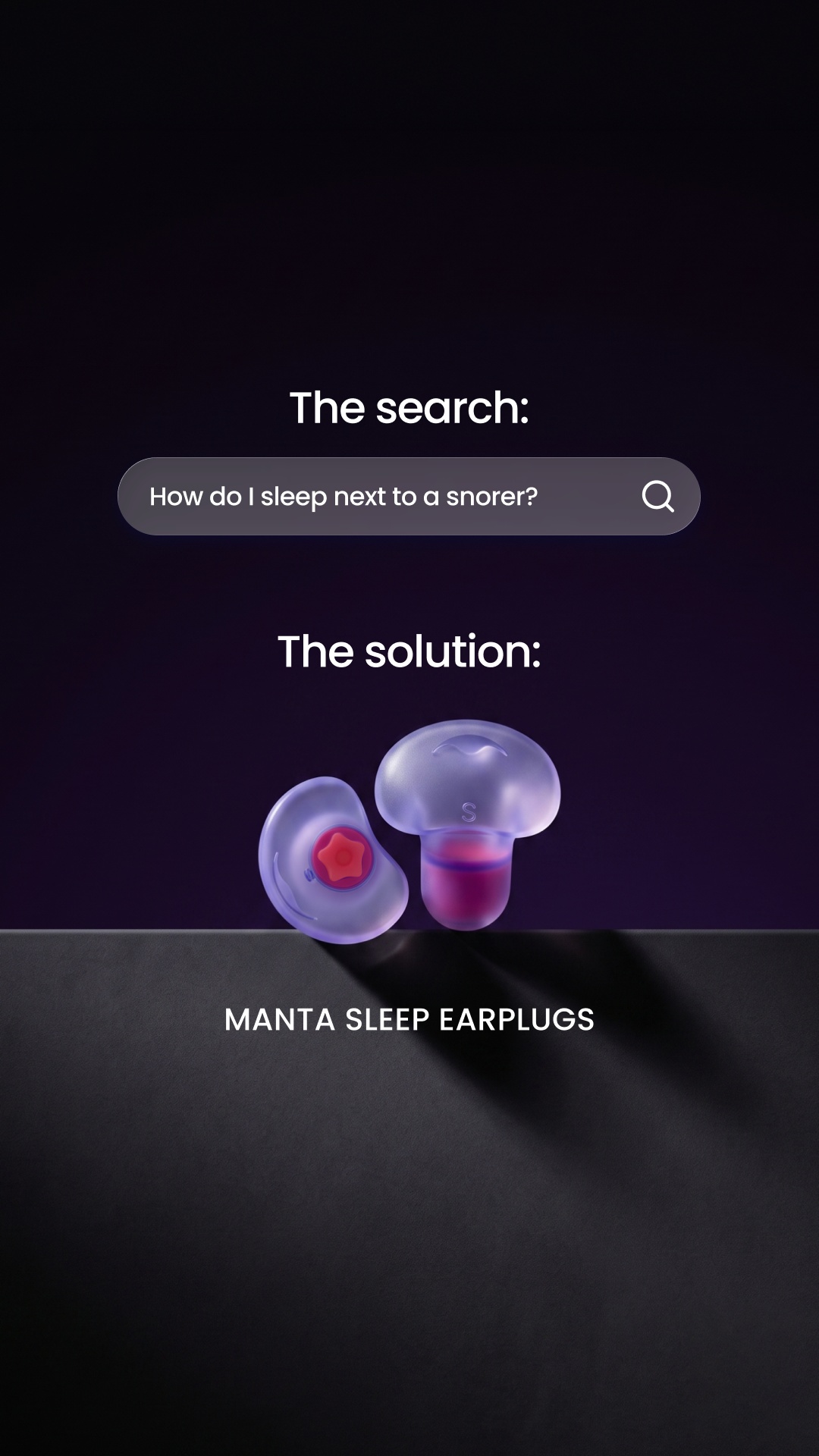 Manta Sleep Facebook ad