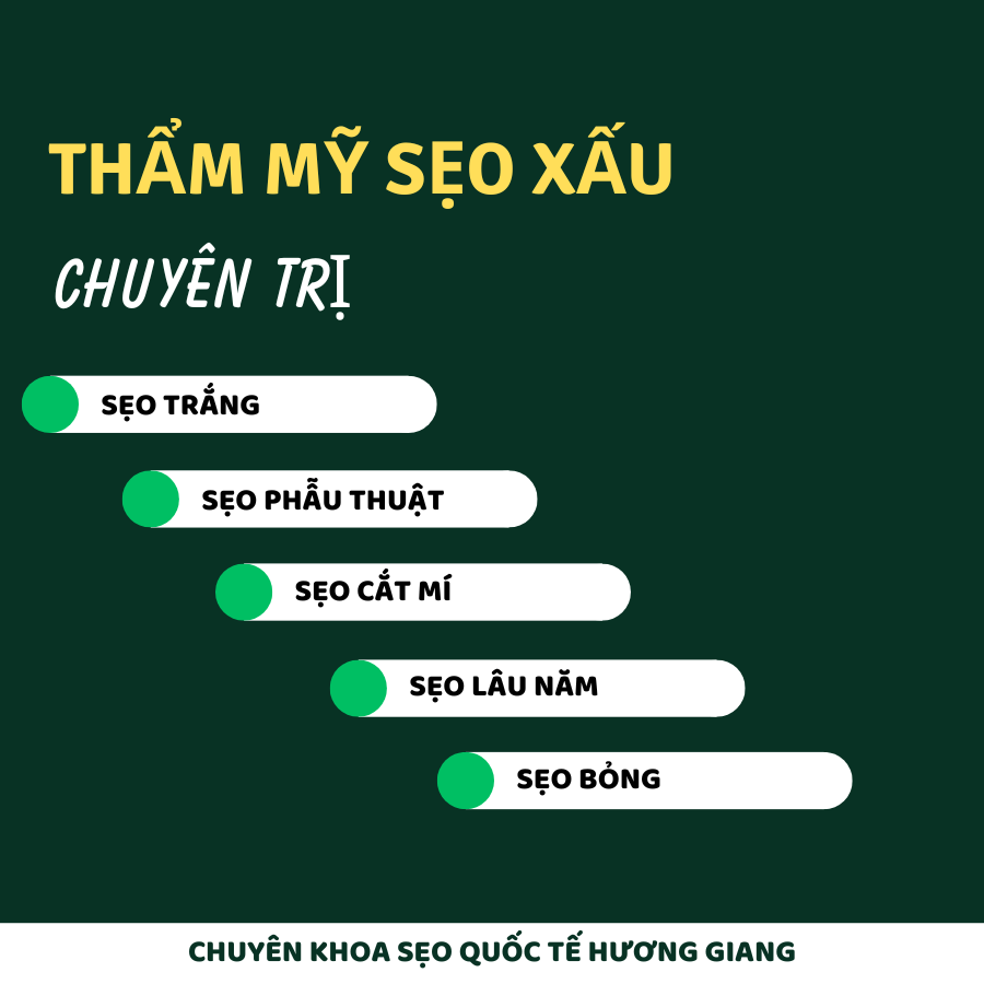 Trung Tâm Trị Sẹo Hương Giang Facebook ad: CHUYÊN GIA TRỊ SẸO