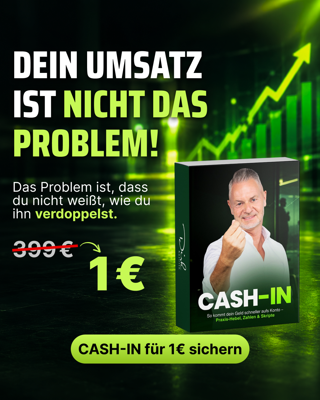 Dirk Kreuter Facebook ad: Nur kurze Zeit: Kurs für 1 €