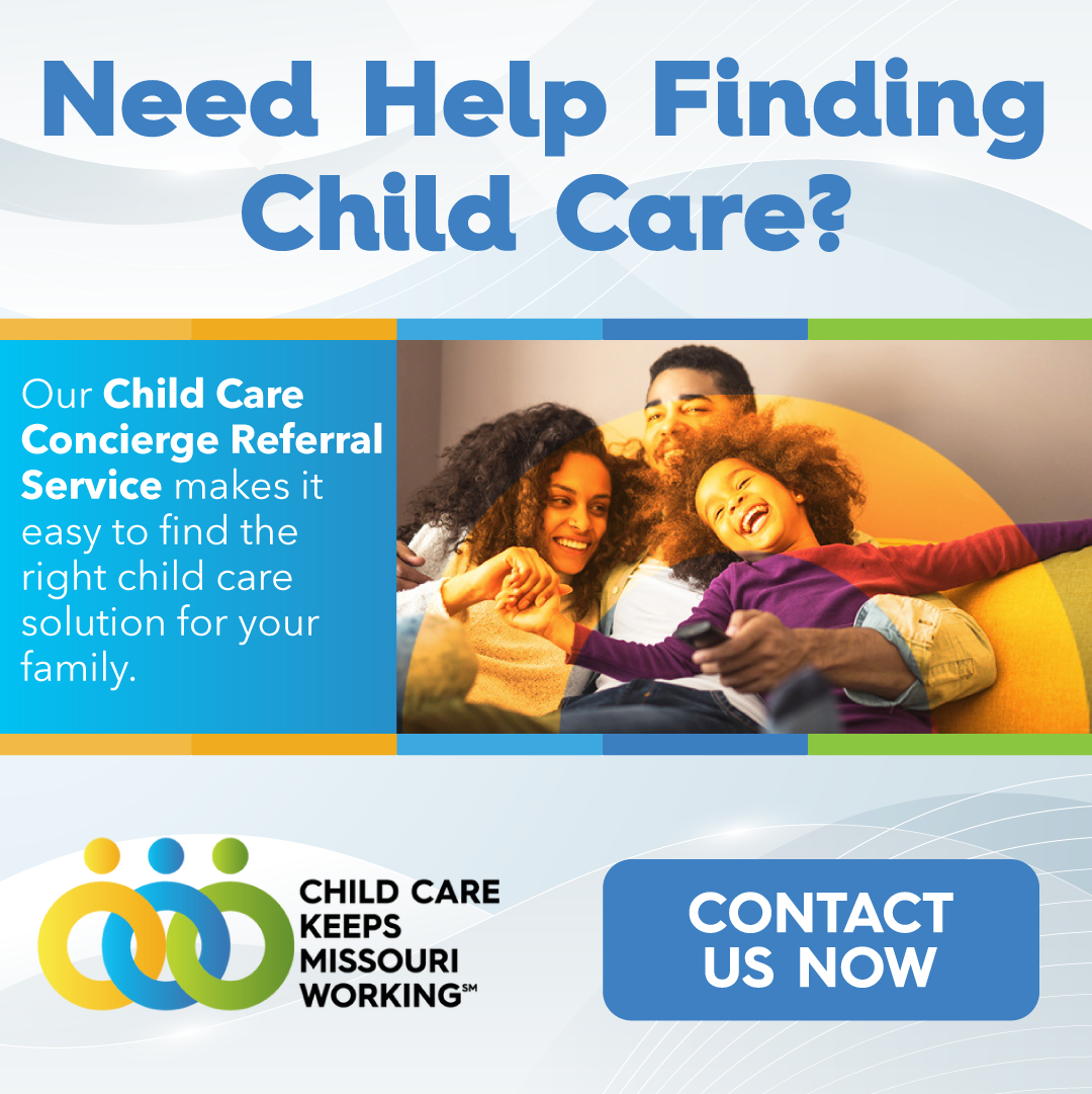 Child Care Aware of Missouri Facebook ad: Child Care Keeps Missouri Working℠!