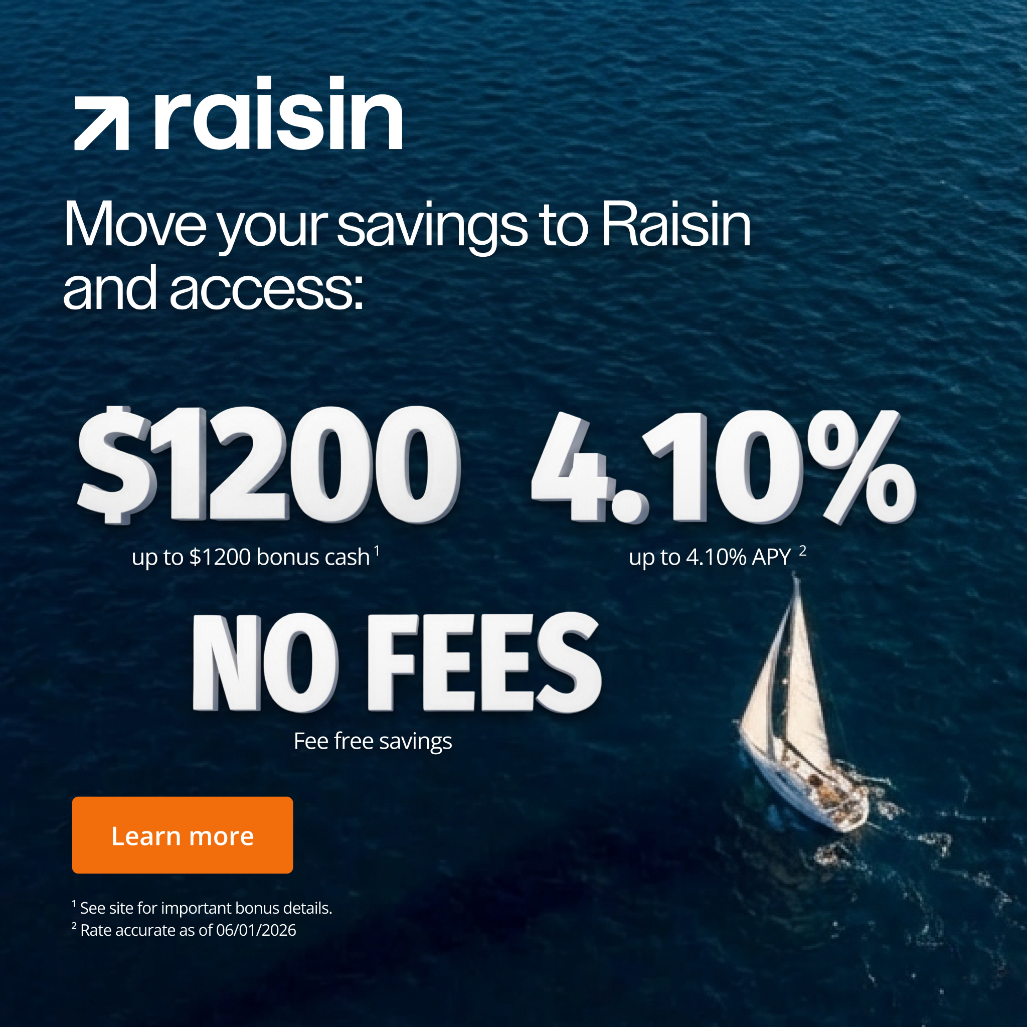 Raisin US Facebook ad