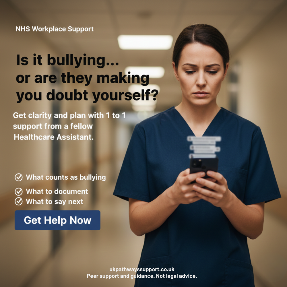 UK Pathways Support Facebook ad: Feeling Targeted at Work?