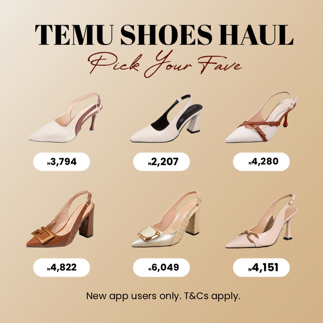 Temu Africa Facebook ad