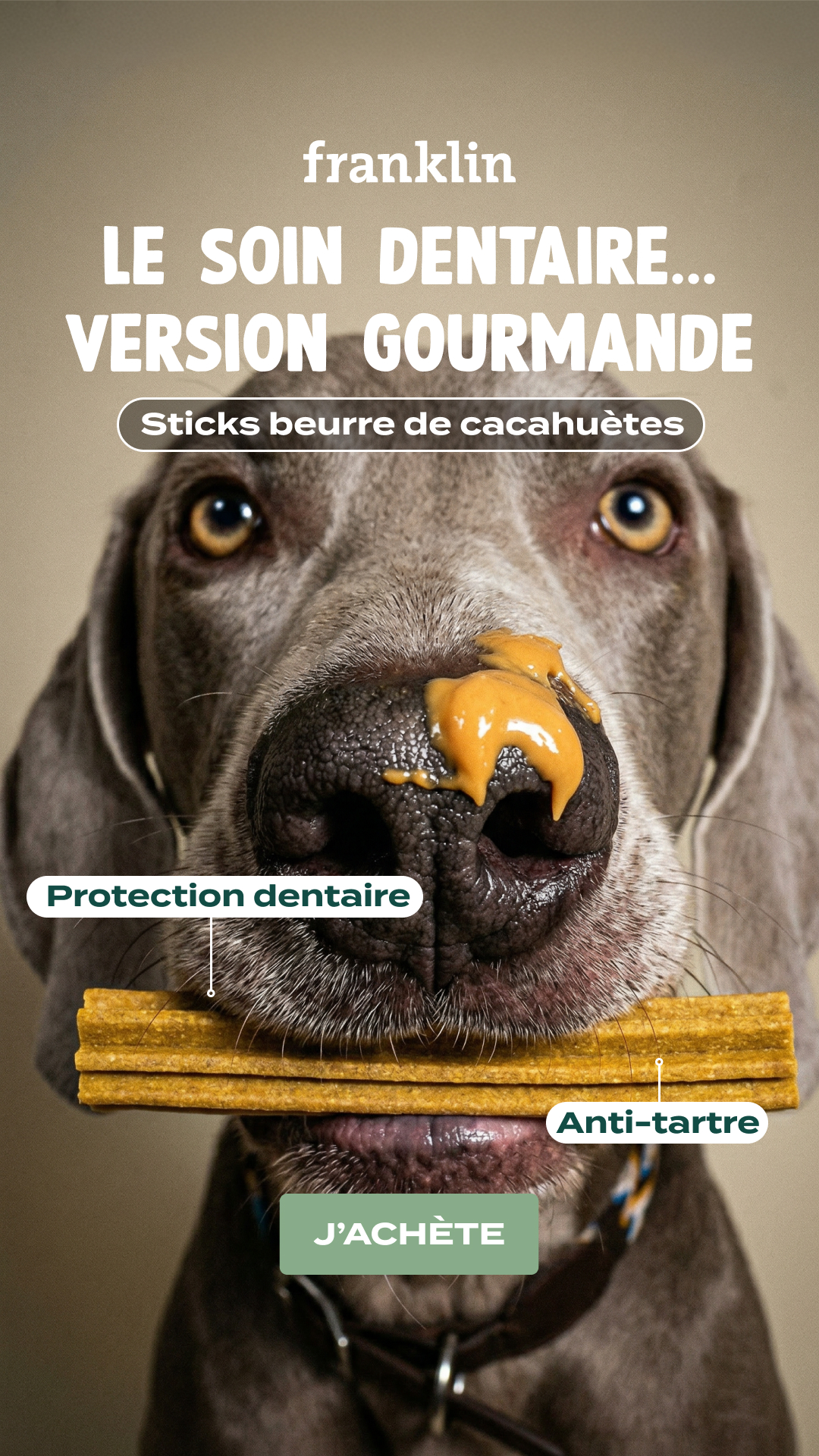 Franklin Pet Food Facebook ad
