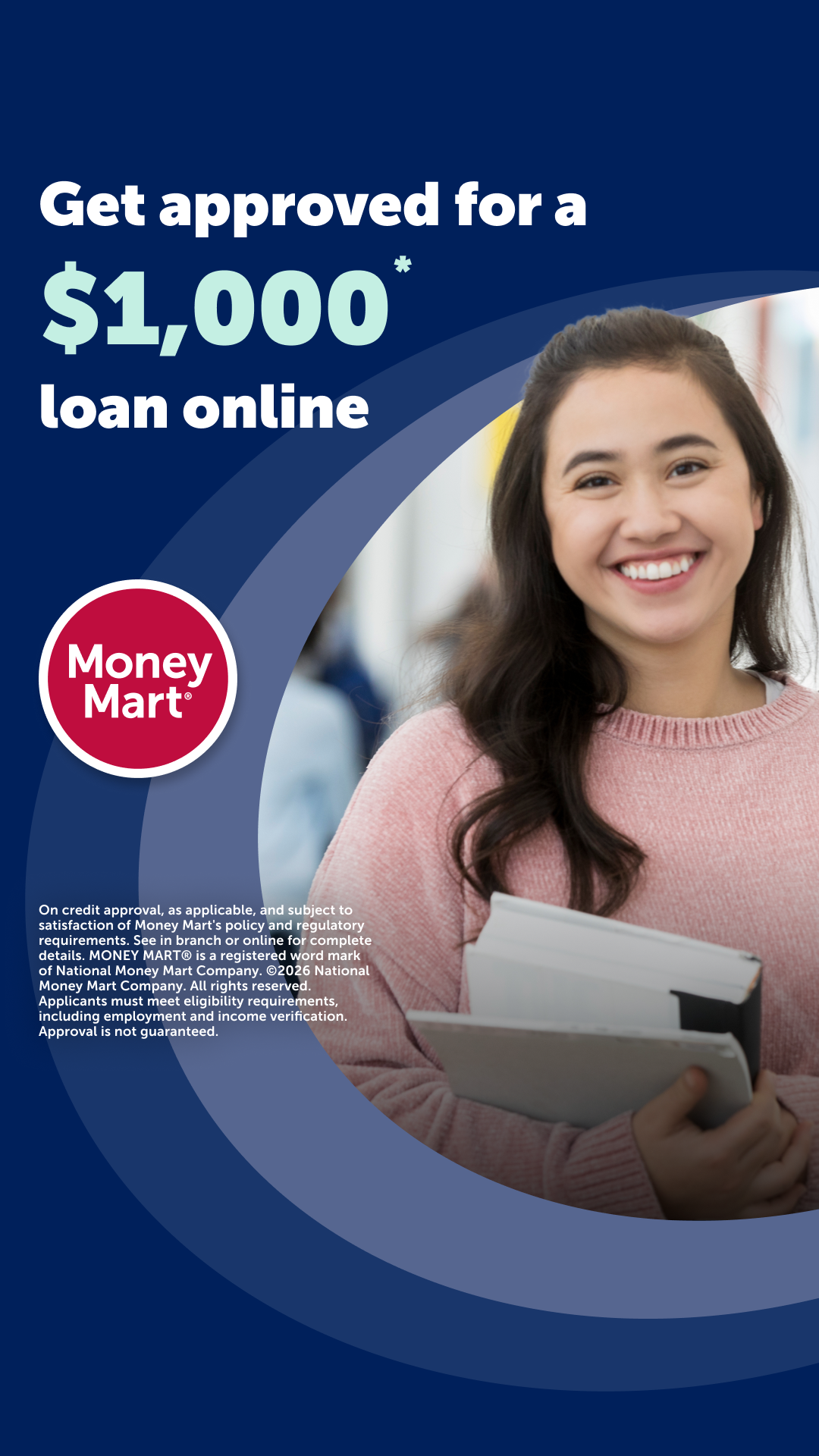 Money Mart Facebook ad