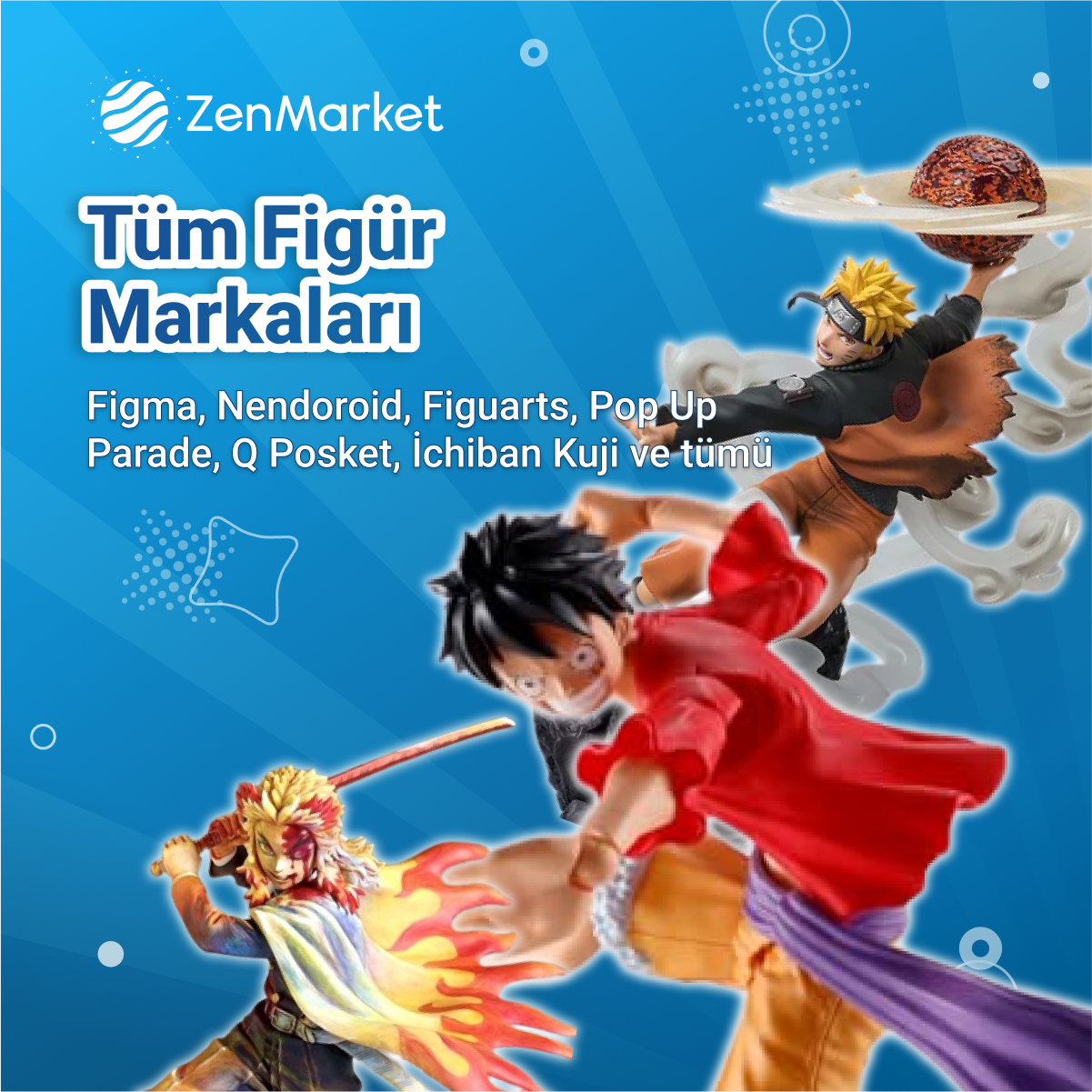 ZenMarket - Japonya'dan Kolay Alışveriş Facebook ad: ZenMarket ile Anime Figürlerinizi Kapınıza Getirin