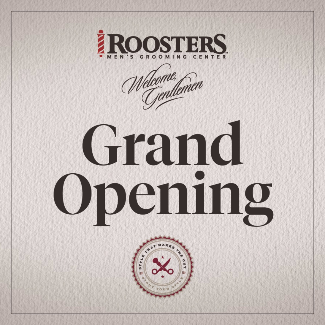 Roosters Men's Grooming Center Facebook ad