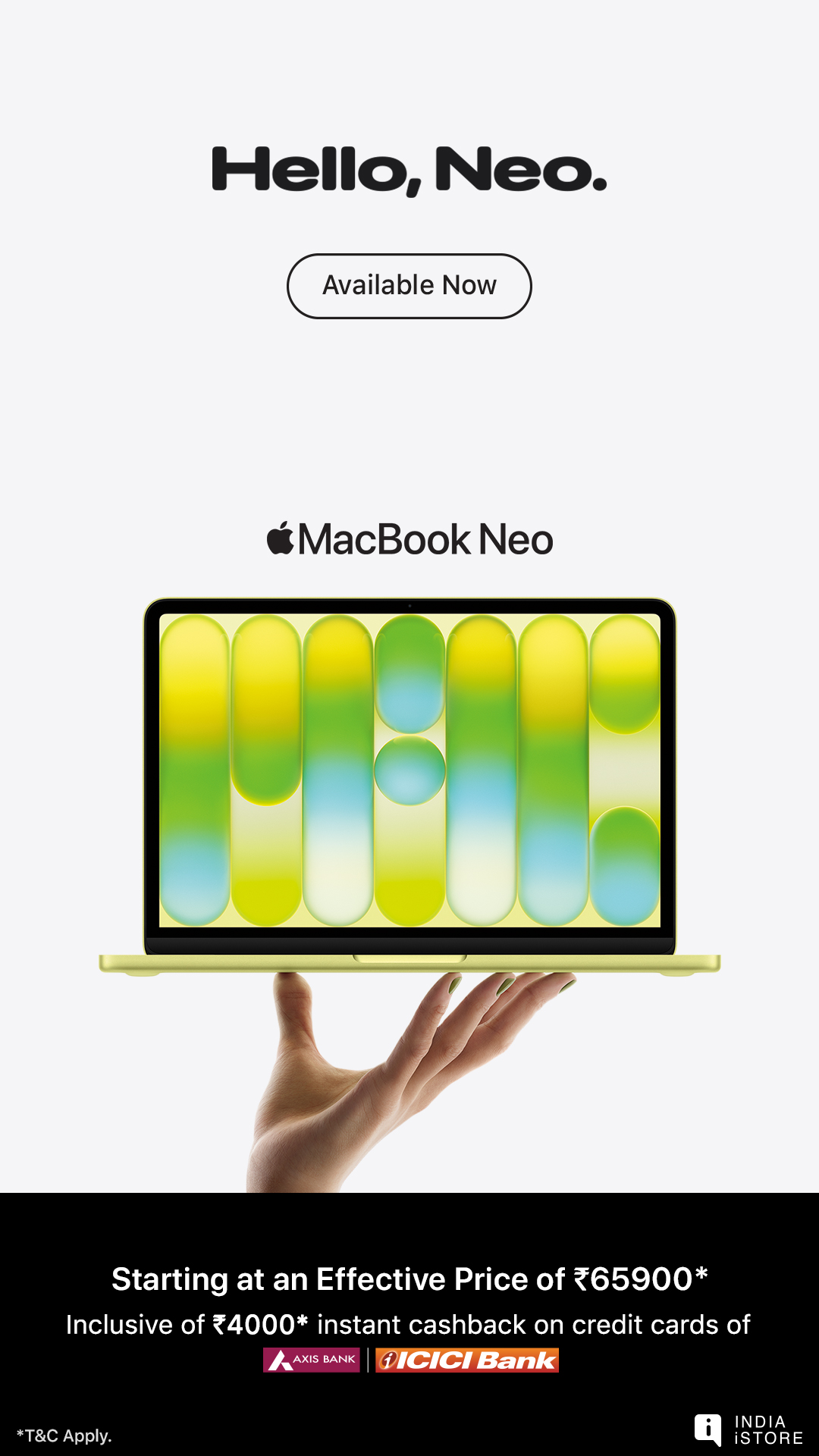 IndiaiStore Facebook ad