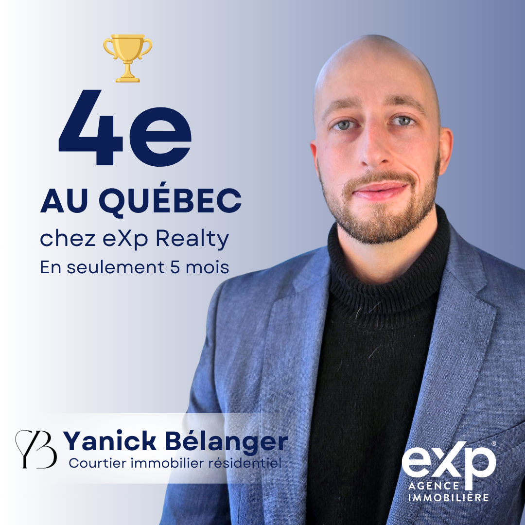 Yanick Bélanger - Courtier immobilier - EXP Facebook ad: Découvrez mes propriétés et services