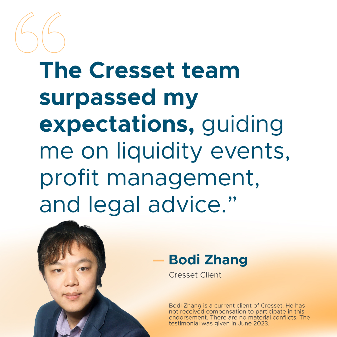Cresset Facebook ad