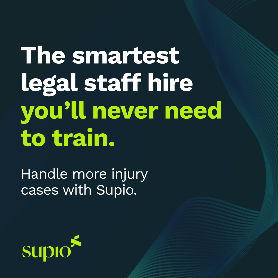 Supio Legal AI Facebook ad
