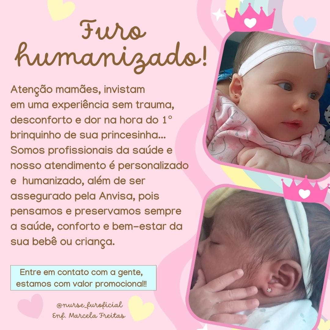 nurse_furoficial Facebook ad: Hey mamães, você sabia que o primeiro furo…