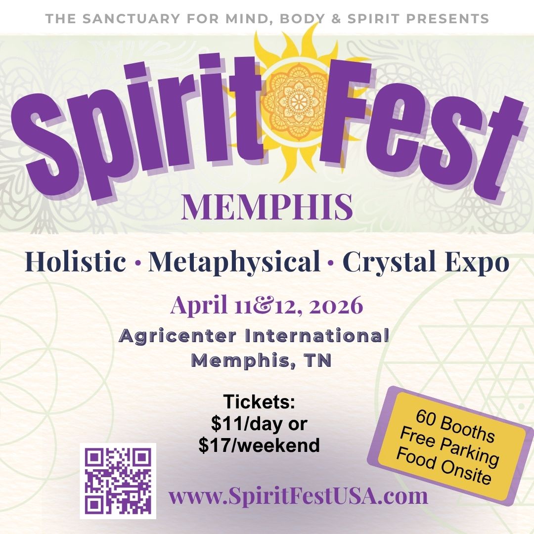 Spirit Fest USA Facebook ad: Coming soon! Spirit Fest Memphis Metaphysical, Holistic, &…