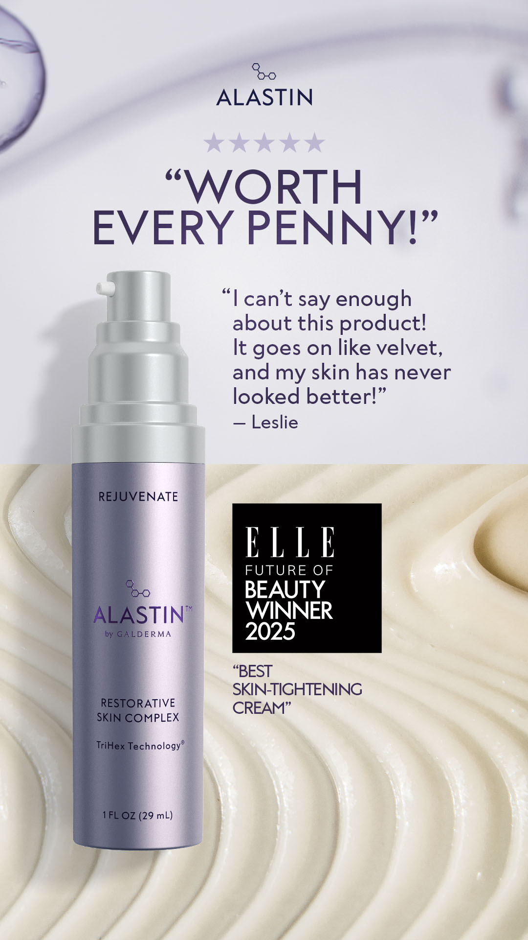 Alastin Skincare Facebook ad