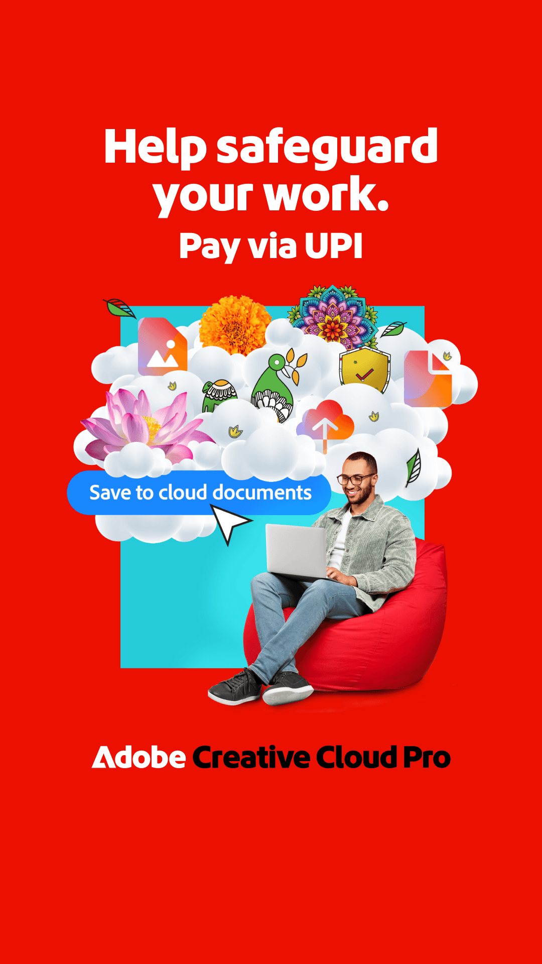Adobe Creative Cloud Facebook ad