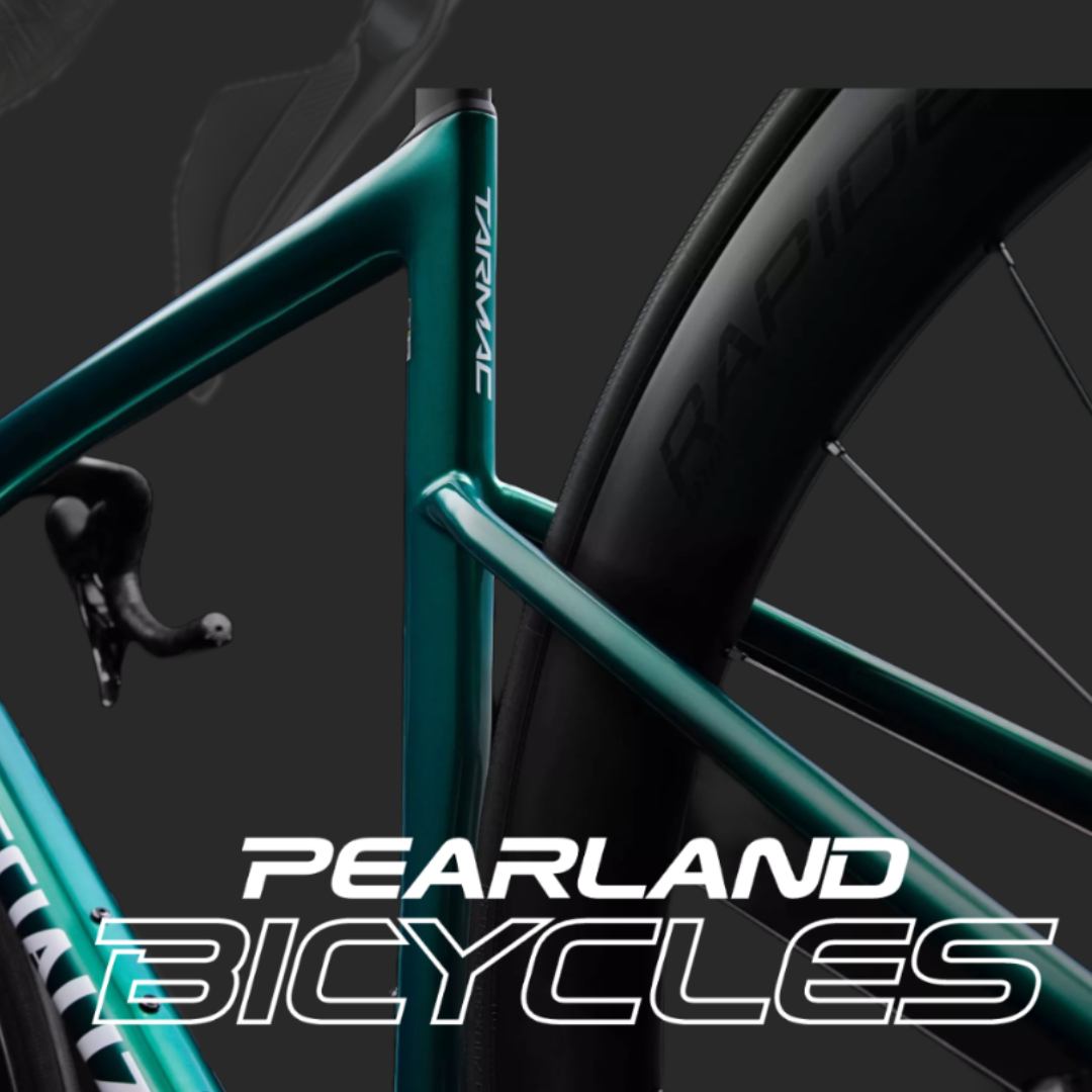 Pearland Bicycles Facebook ad: We help Houston riders choose a road bike…