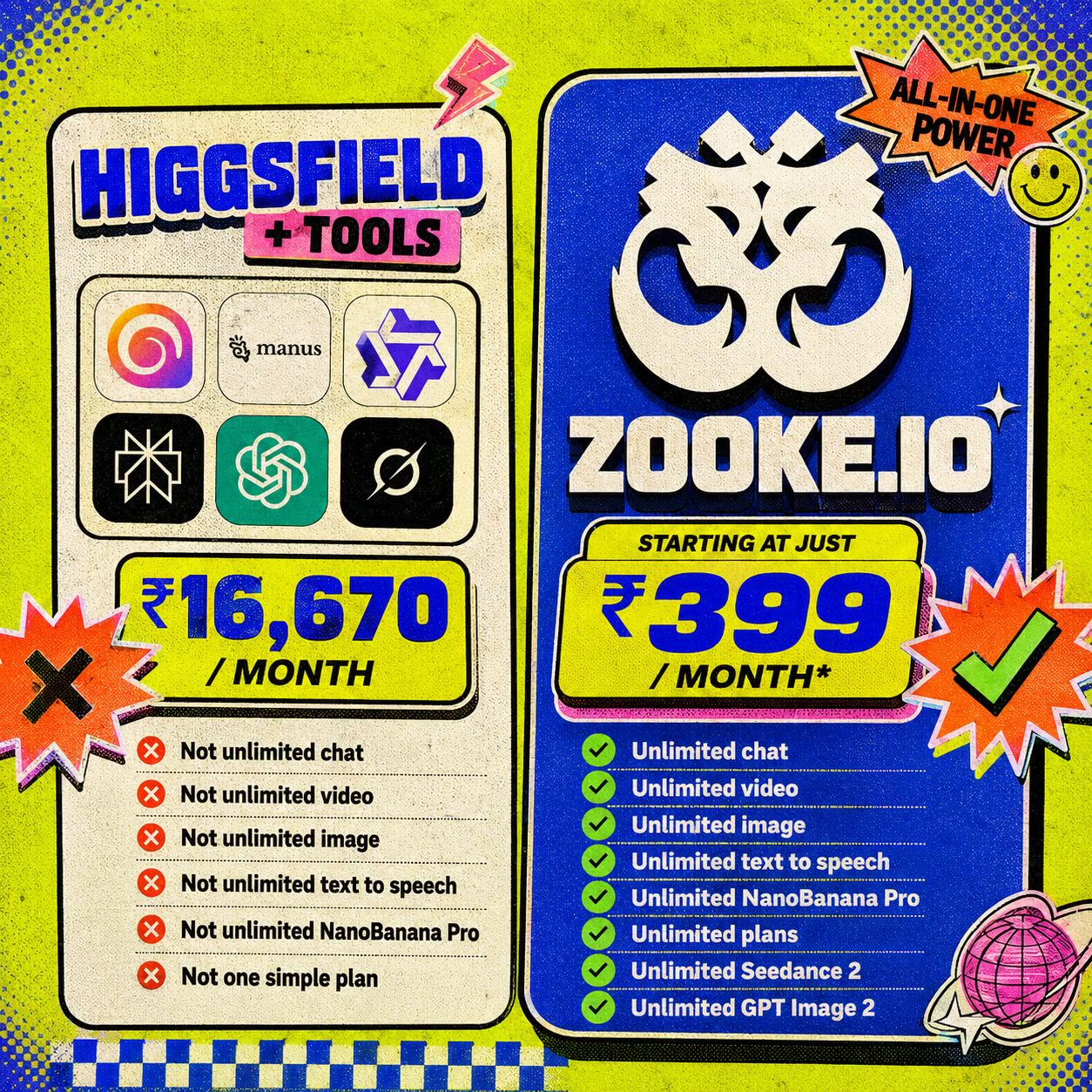 Zooke Facebook ad