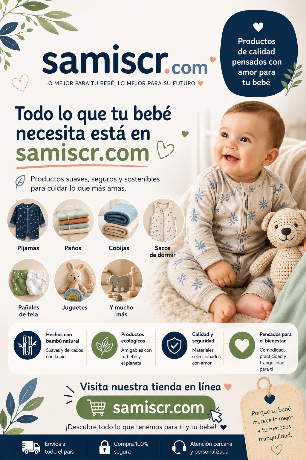 Sami's Store CR Facebook ad: Todo lo que tu bebé necesita en un…
