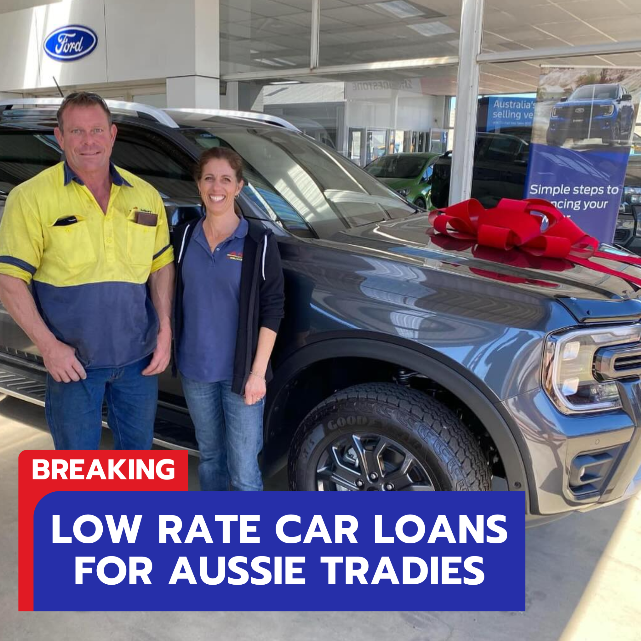 Tradie Legend Car Finance Facebook ad